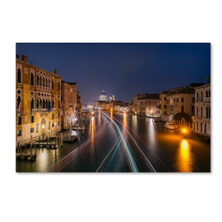 Michael Blanchette Photography 'On The Grand Canal' Canvas Art,16x24